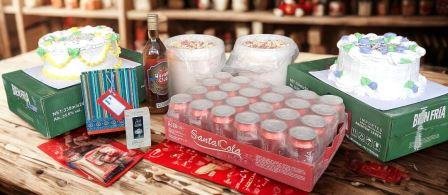 combo de comida entregado a familia en Guantanamo